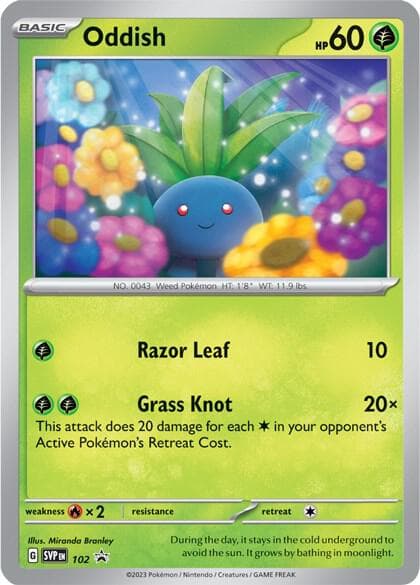 Oddish 102 Basic