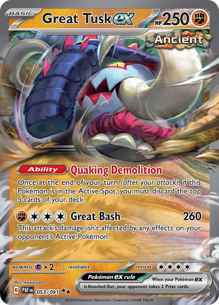 Great Tusk ex Basic · ex · Ancient