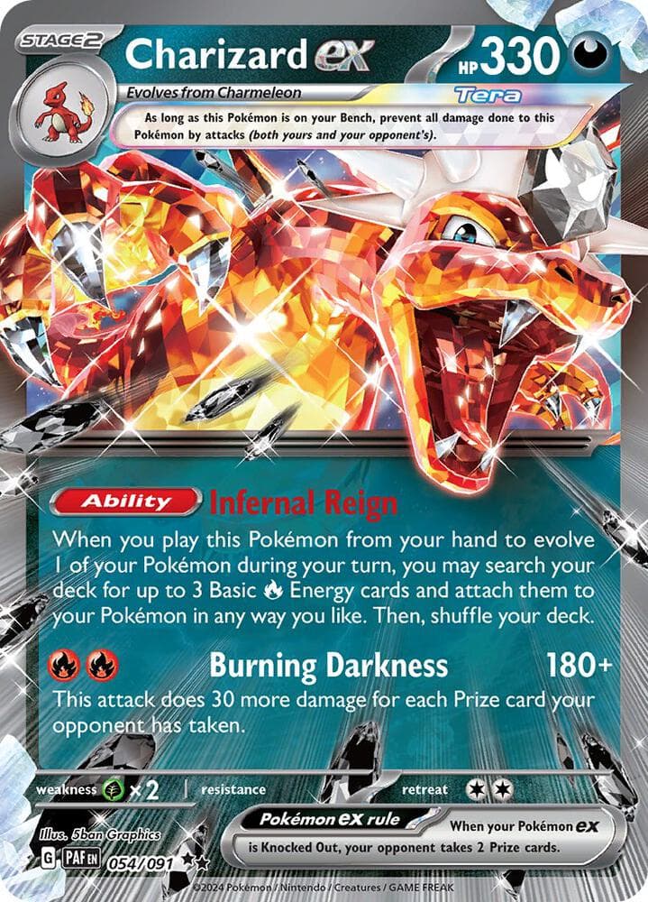 Charizard ex Stage 2 · Tera · ex