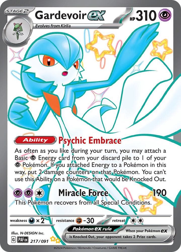 Gardevoir ex Stage 2