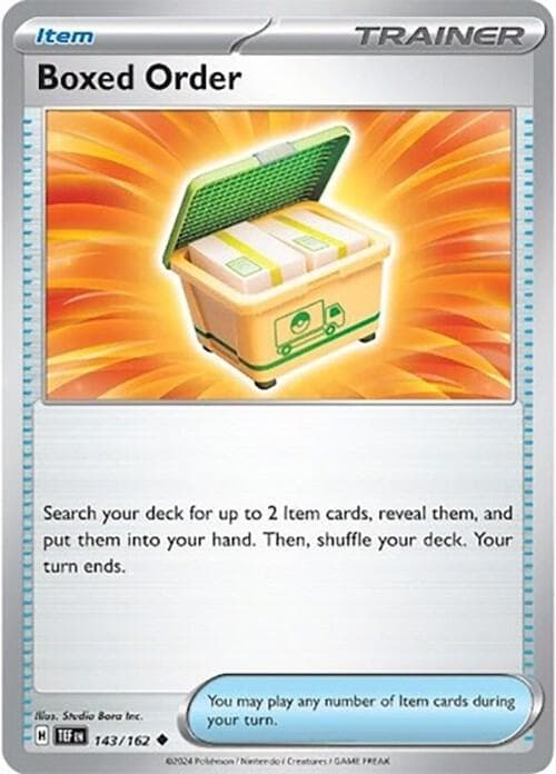 Boxed Order Item