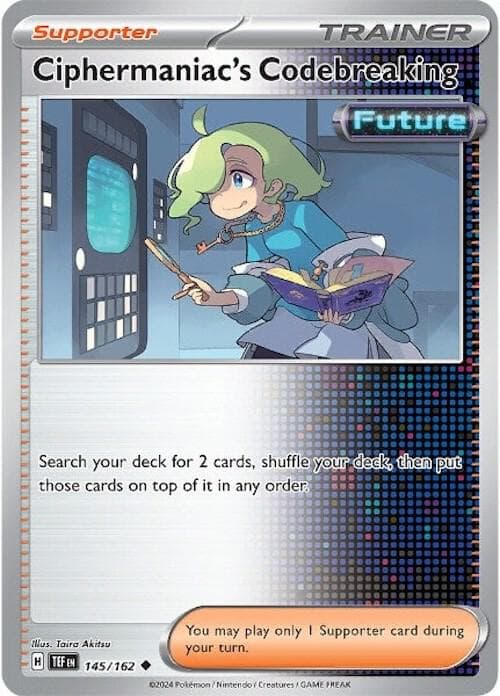Ciphermaniacs Codebreaking Supporter · Future