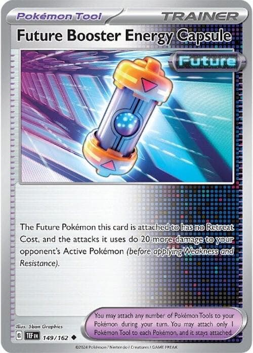 Future Booster Energy Capsule Pokémon Tool · Future