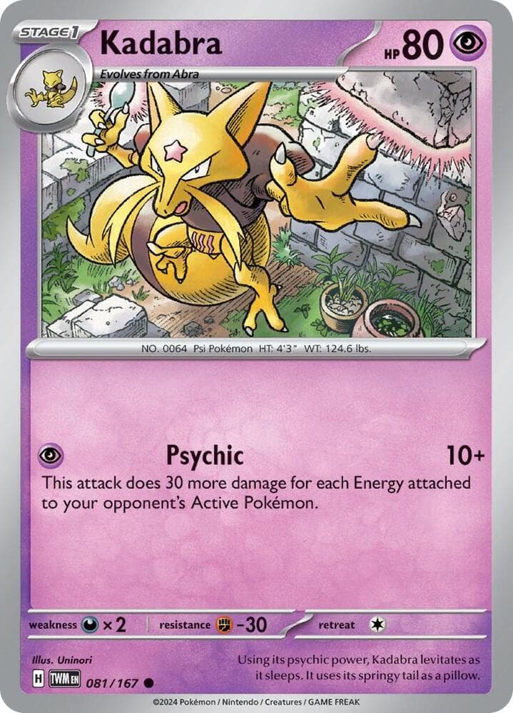 Kadabra Stage 1