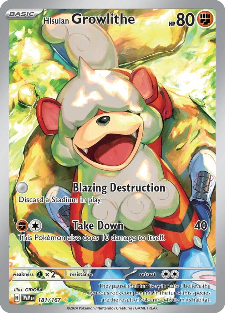 Hisuian Growlithe Basic