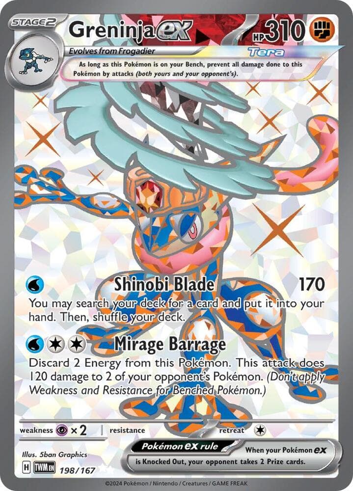 Greninja ex Stage 2