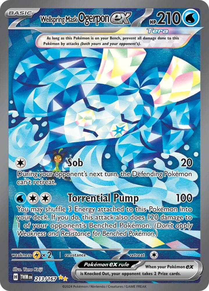 Wellspring Mask Ogerpon ex Basic