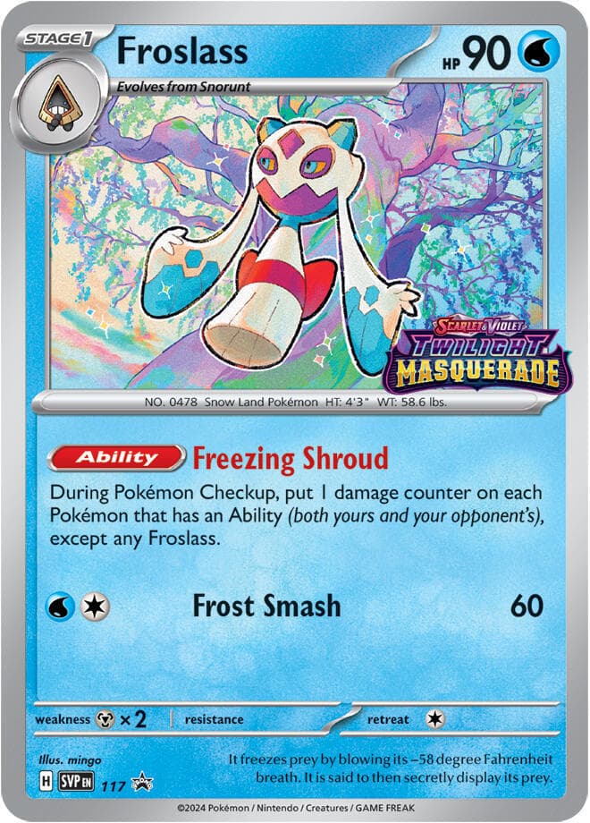 Froslass 117 Stage 1