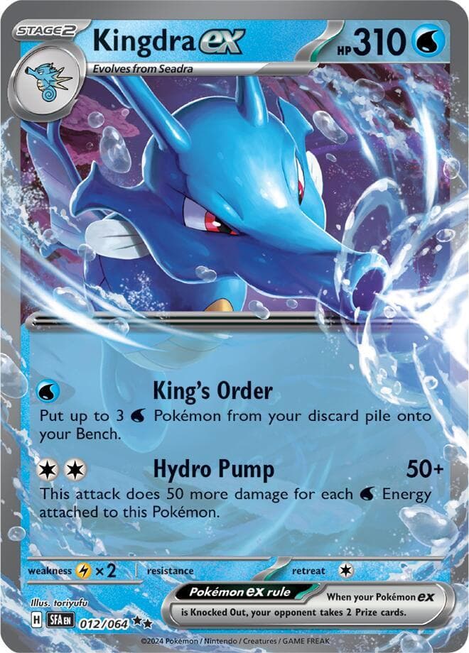 Kingdra ex Stage 2 · ex