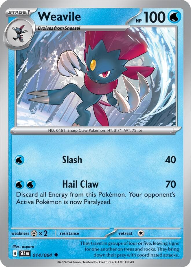 Weavile Stage 1