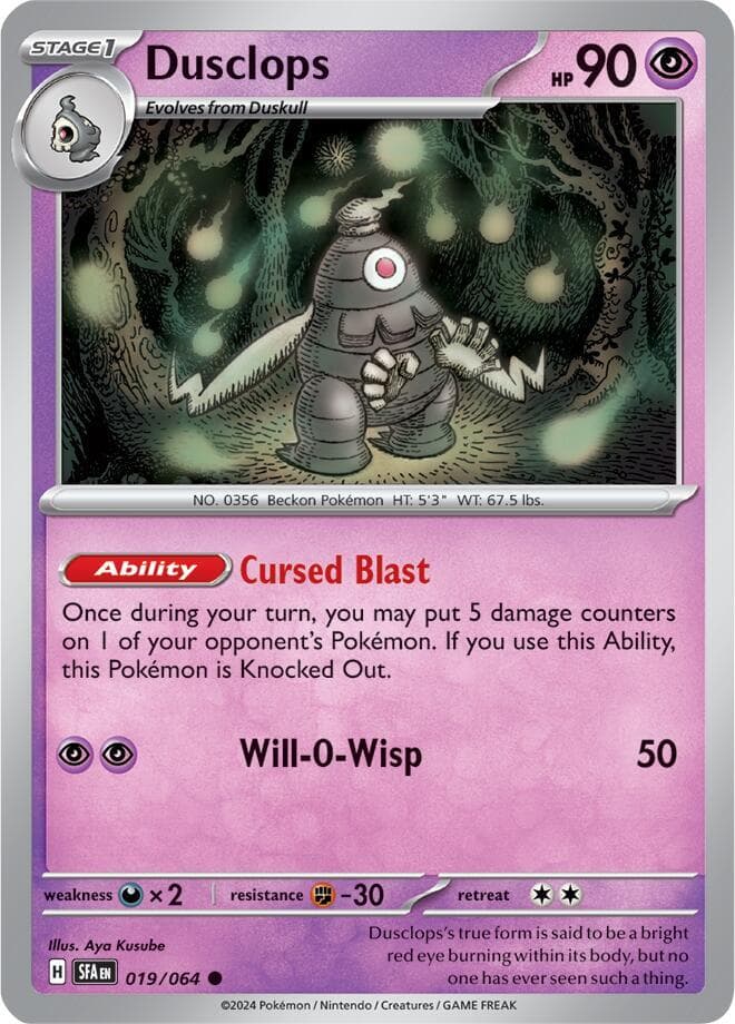 Dusclops Stage 1