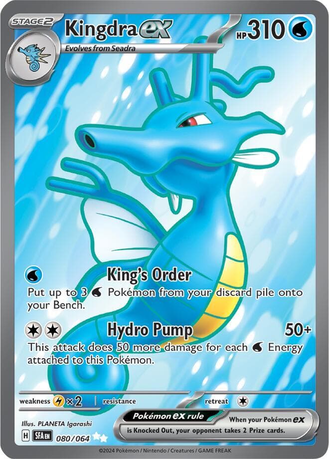 Kingdra ex Stage 2 · ex