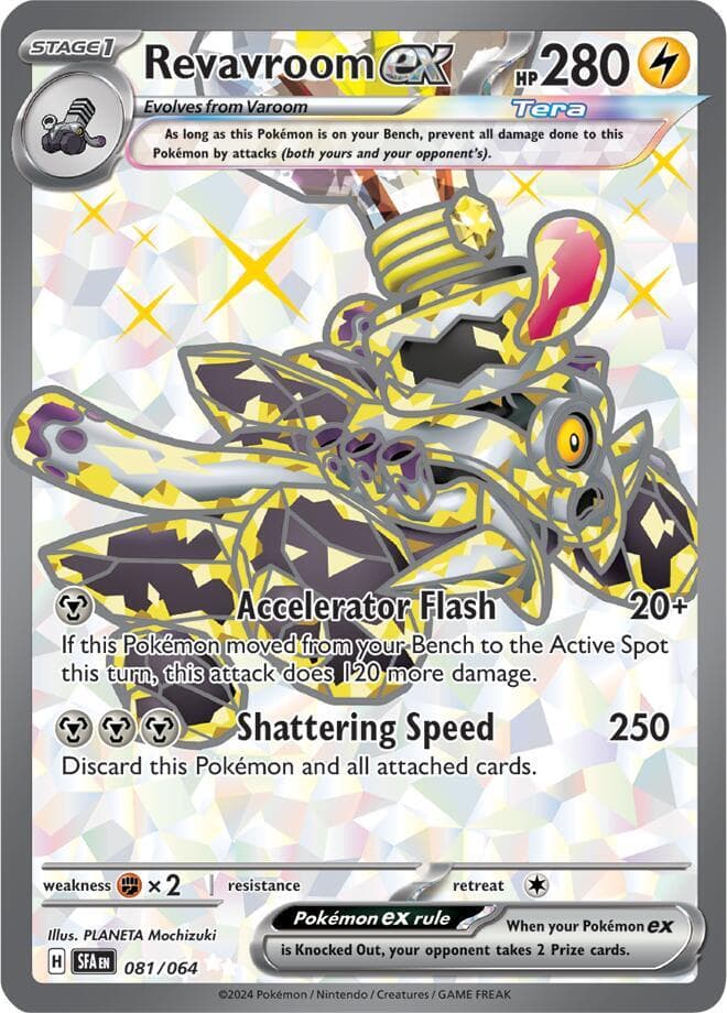 Revavroom ex Stage 1 · Tera · ex