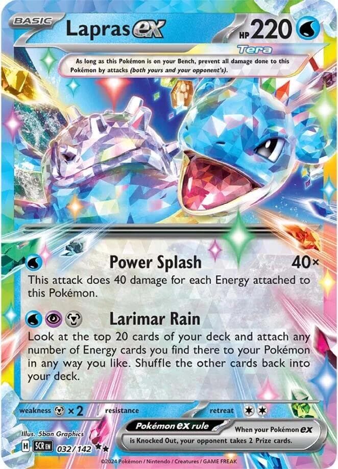 Lapras ex Basic · Tera · ex