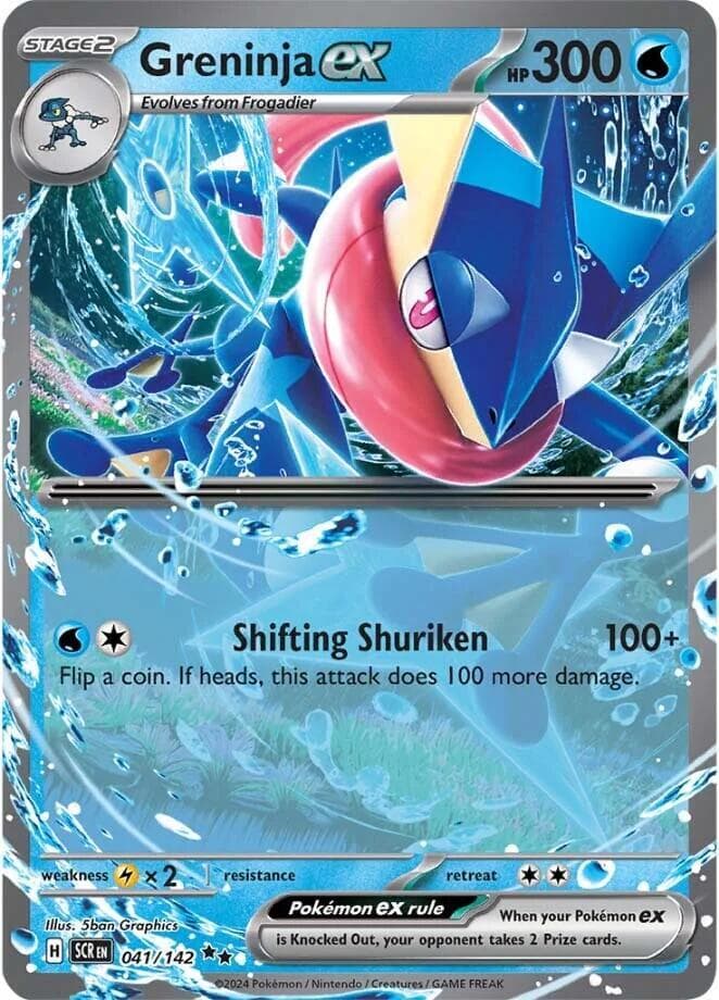Greninja ex Stage 2 · ex