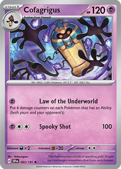 Cofagrigus Stage 1