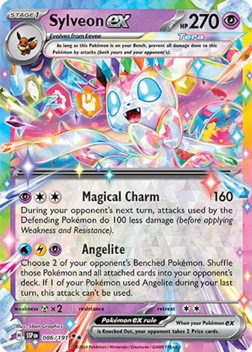 Sylveon ex Stage 1 · Tera · ex