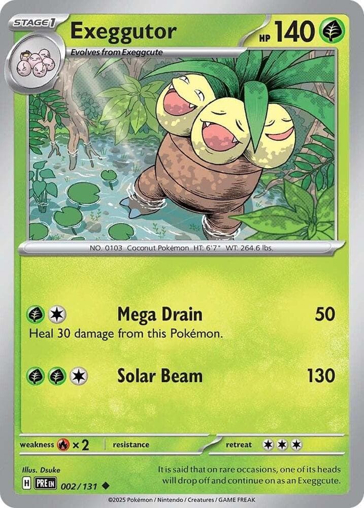 Exeggutor Stage 1