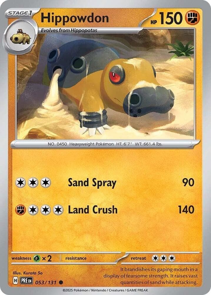Hippowdon Stage 1