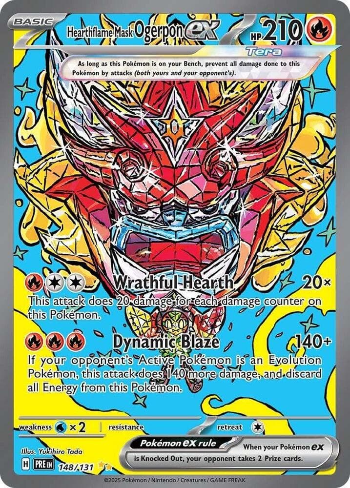 Hearthflame Mask Ogerpon ex Basic