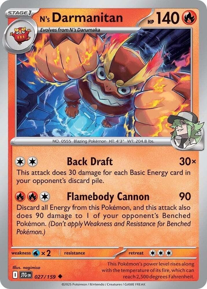 N's Darmanitan Stage 1