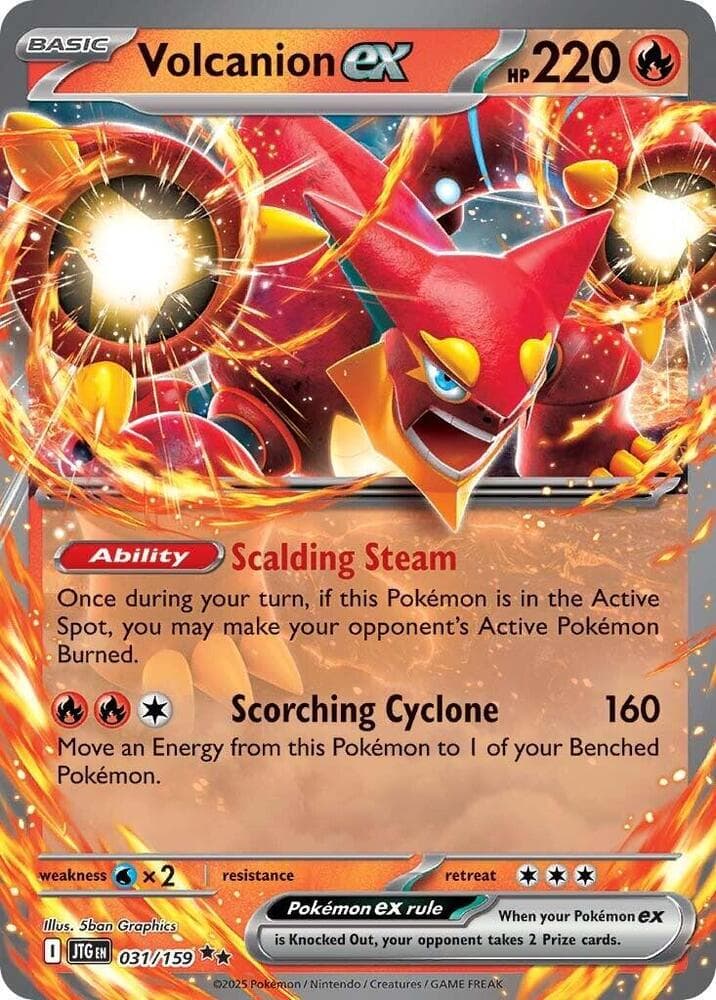 Volcanion ex Basic · ex