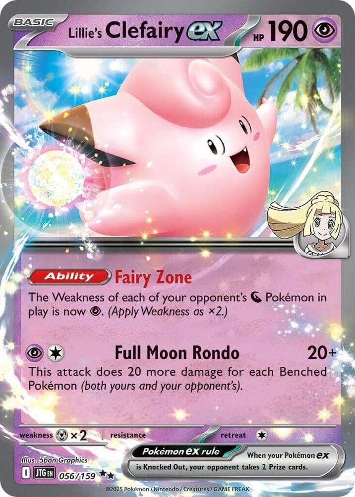 Lillie's Clefairy ex Basic · ex