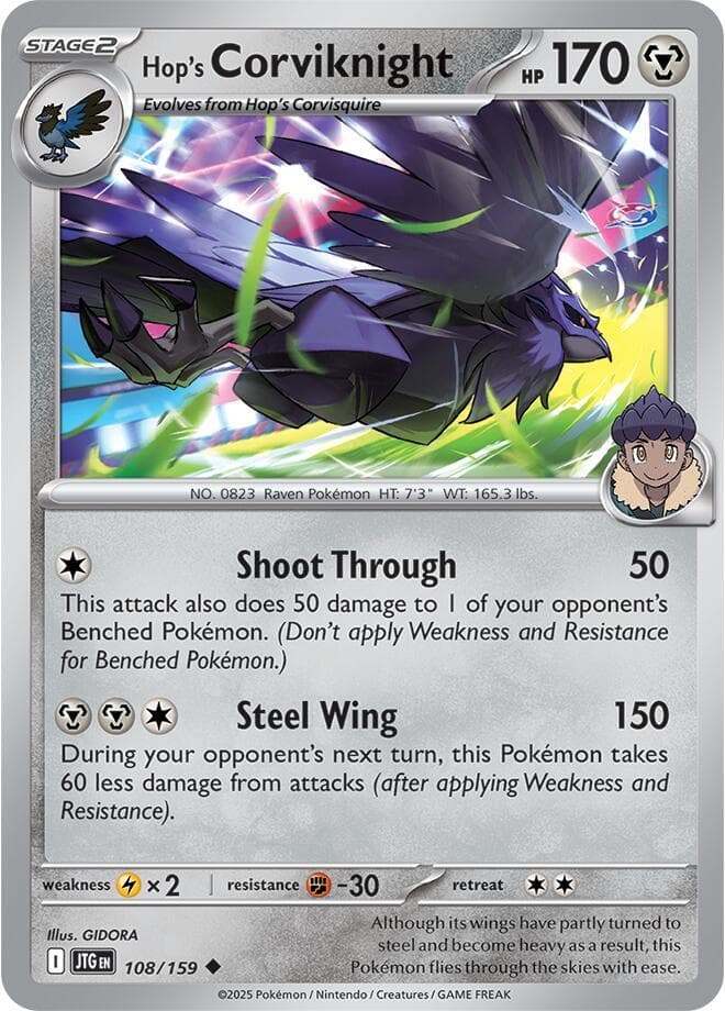 Hops Corviknight Stage 2