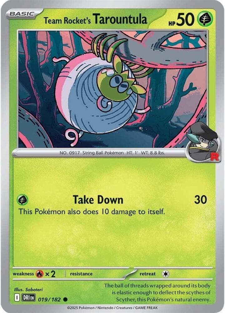 Team Rocket's Tarountula Basic