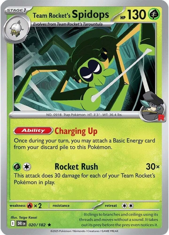 Team Rocket's Spidops Stage 1