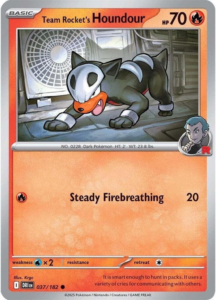 Team Rocket's Houndour Basic