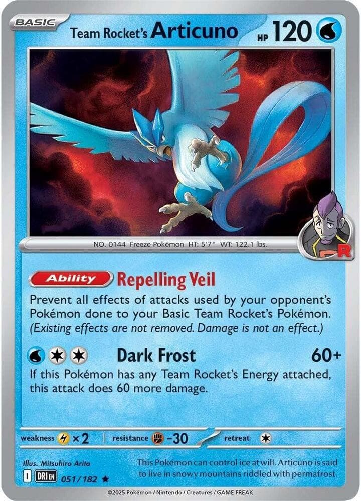 Team Rocket's Articuno Basic