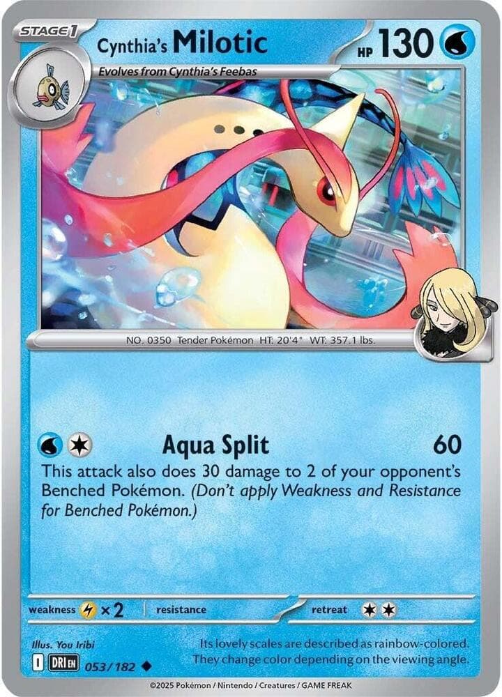 Cynthia's Milotic Stage 1
