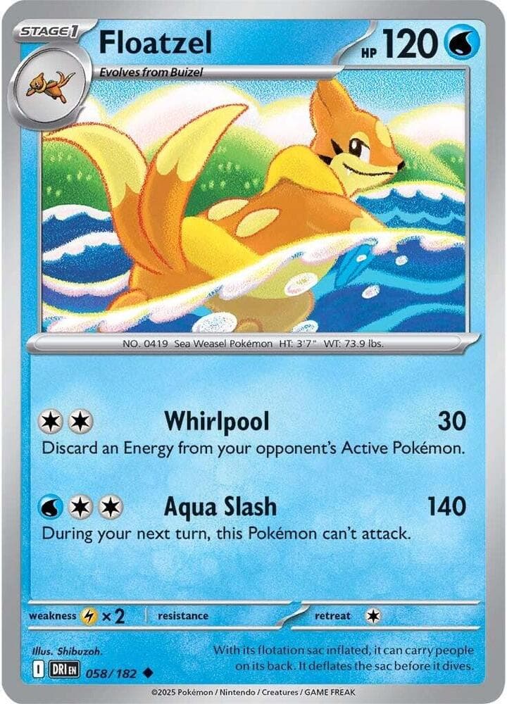 Floatzel Stage 1