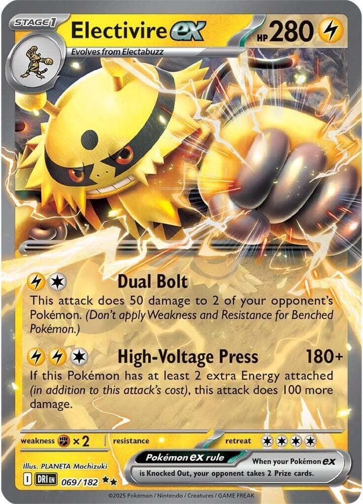 Electivire ex Stage 1 · ex