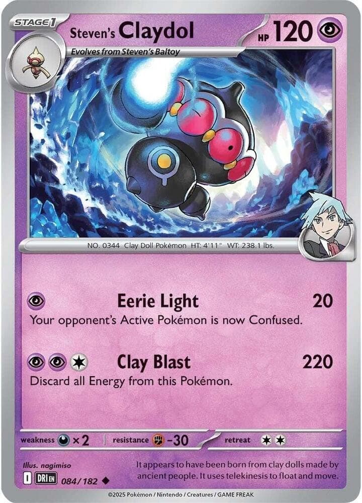 Steven's Claydol Stage 1