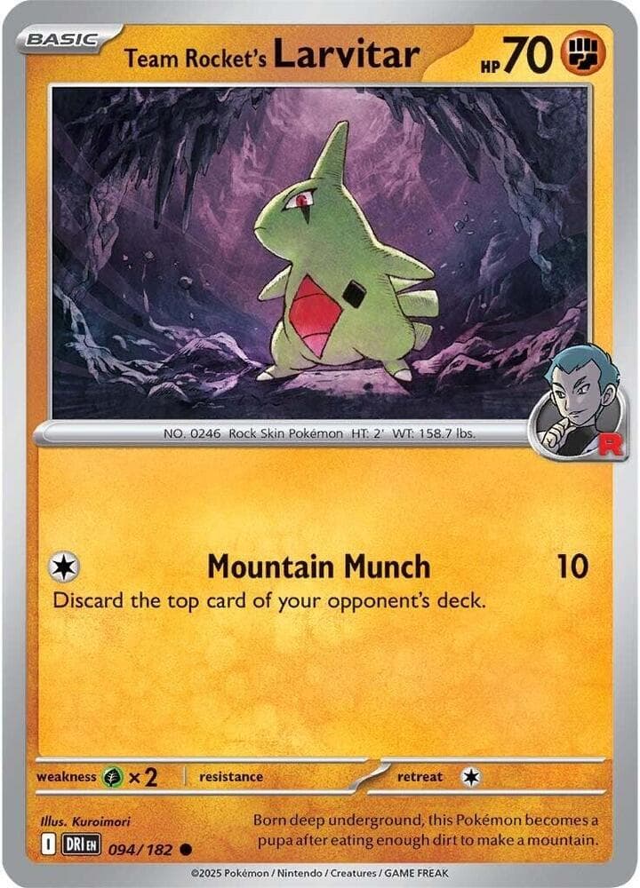 Team Rocket's Larvitar Basic