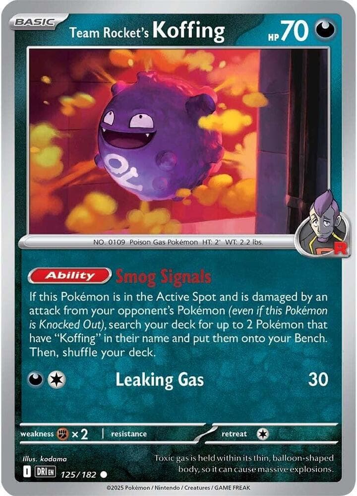 Team Rockets Koffing Basic
