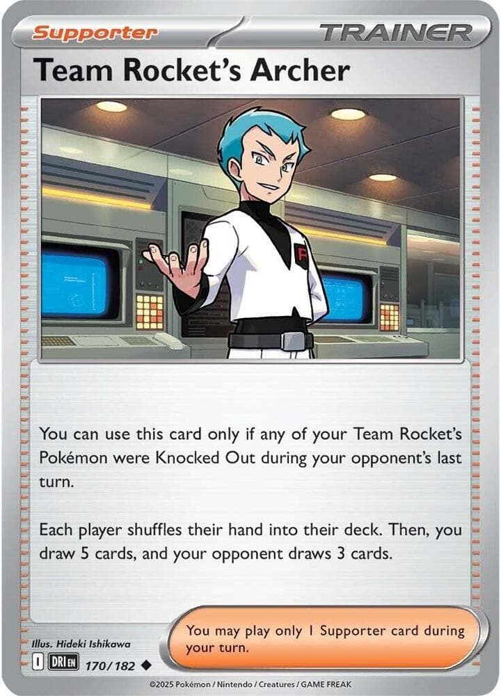 Team Rockets Archer Supporter
