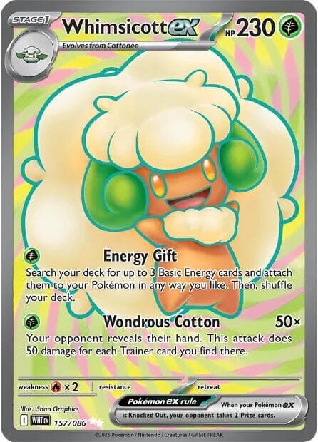 Whimsicott ex Stage 1