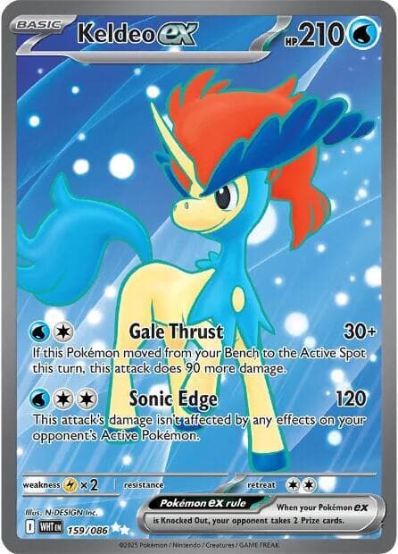 Keldeo ex Basic