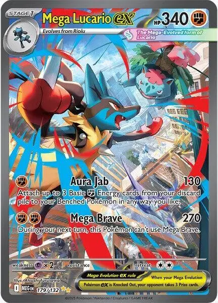 Mega Lucario ex Stage 1
