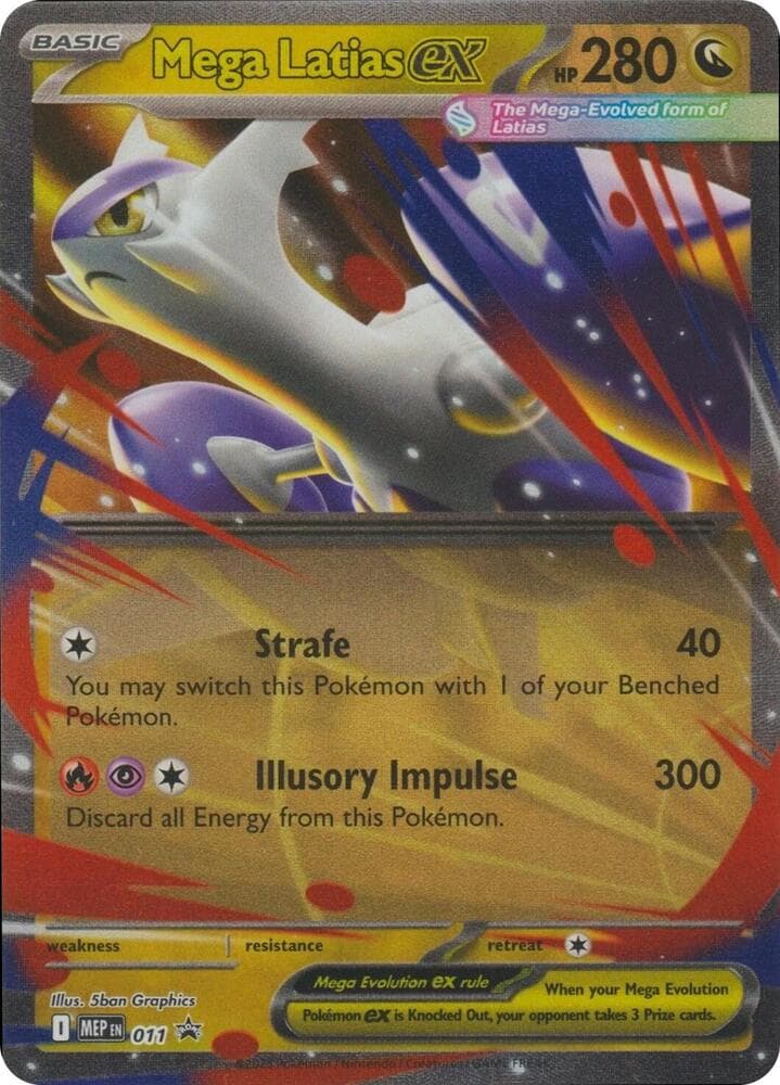 Mega Latias ex 011 Basic