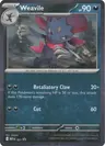 Weavile Cosmos Holo