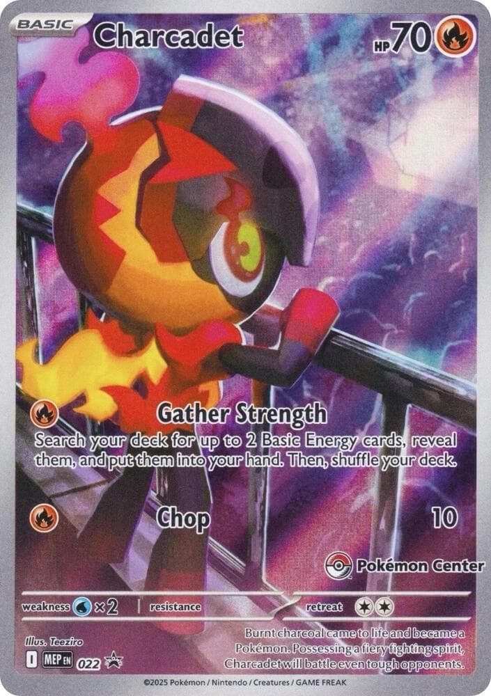 Charcadet 022 Pokemon Center Exclusive Basic