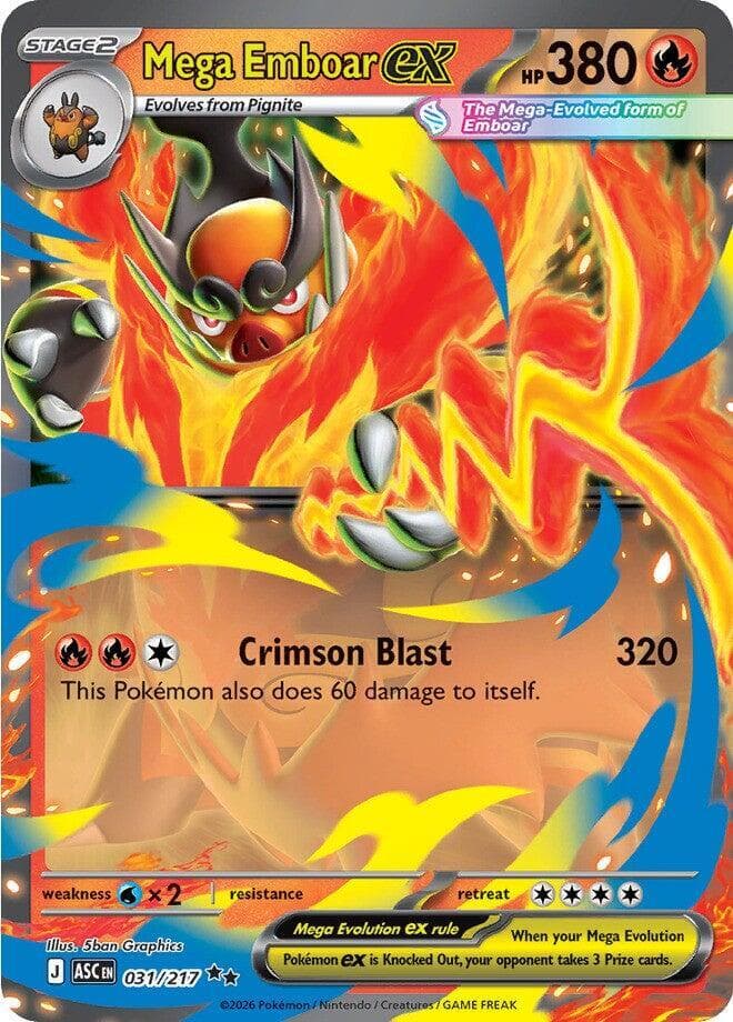 Mega Emboar ex Stage 2