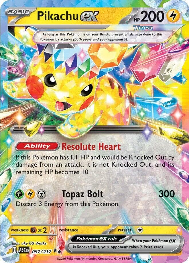 Pikachu ex Basic
