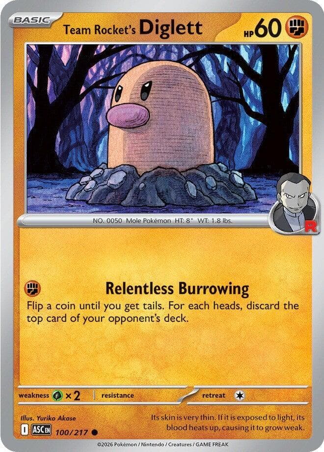 Team Rockets Diglett Basic