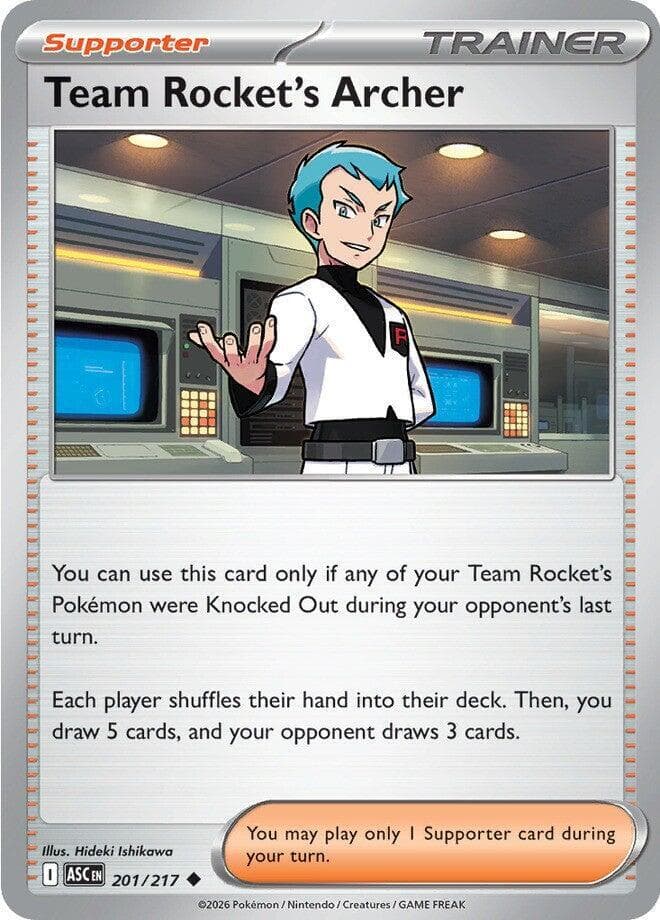 Team Rockets Archer Supporter