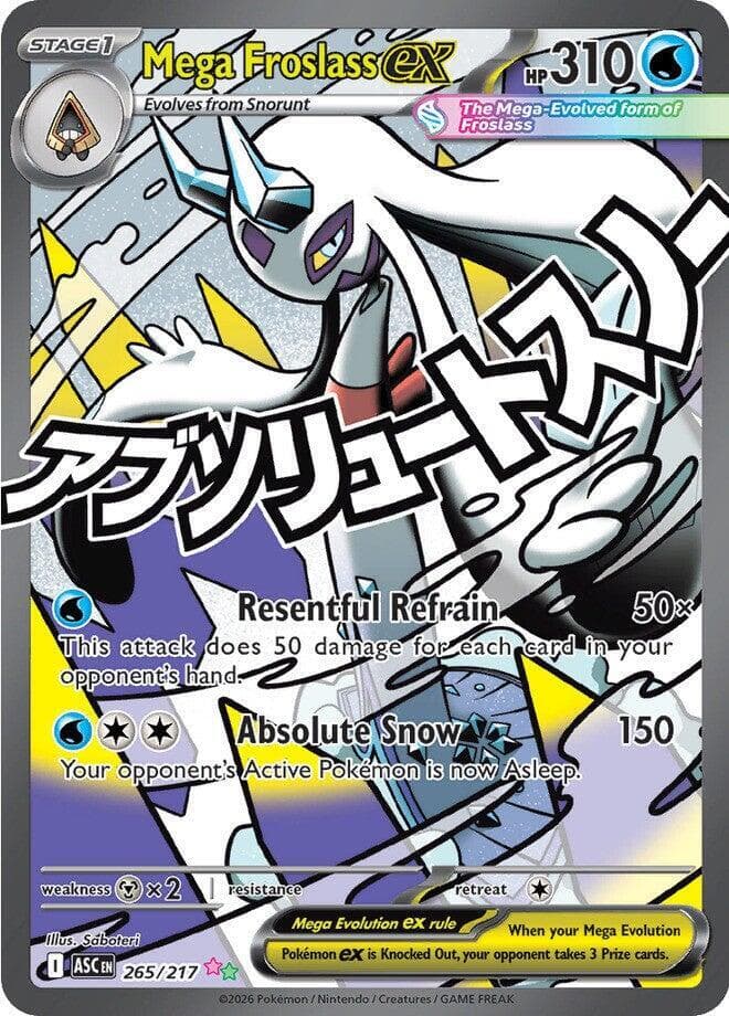Mega Froslass ex Stage 1